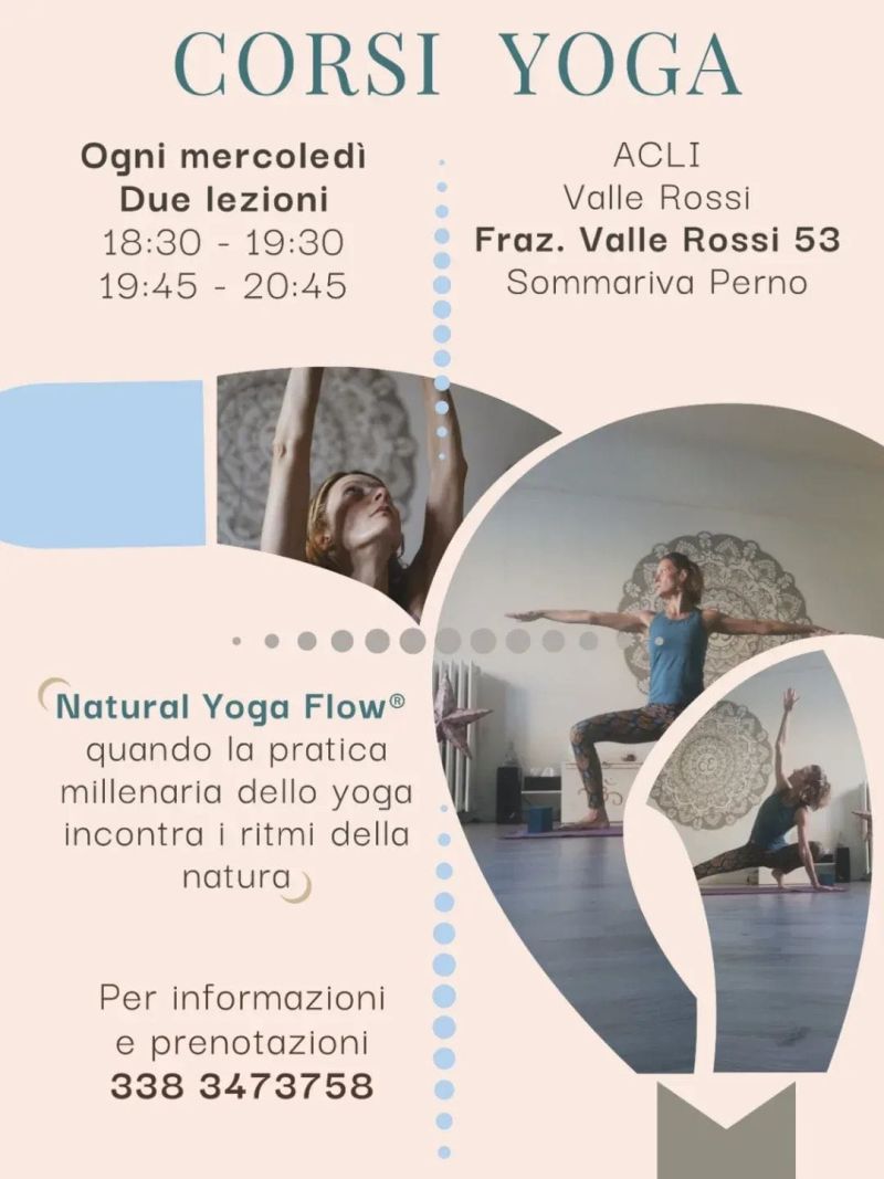 CORSI YOGA - SOMMARIVA PERNO (CN) - CIRCOLO ACLI VALLE ROSSI (CN)