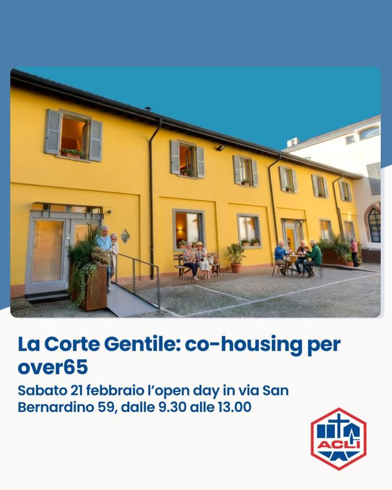 LA CORTE GENTILE: CO-HOUSING PER OVER65 - BERGAMO