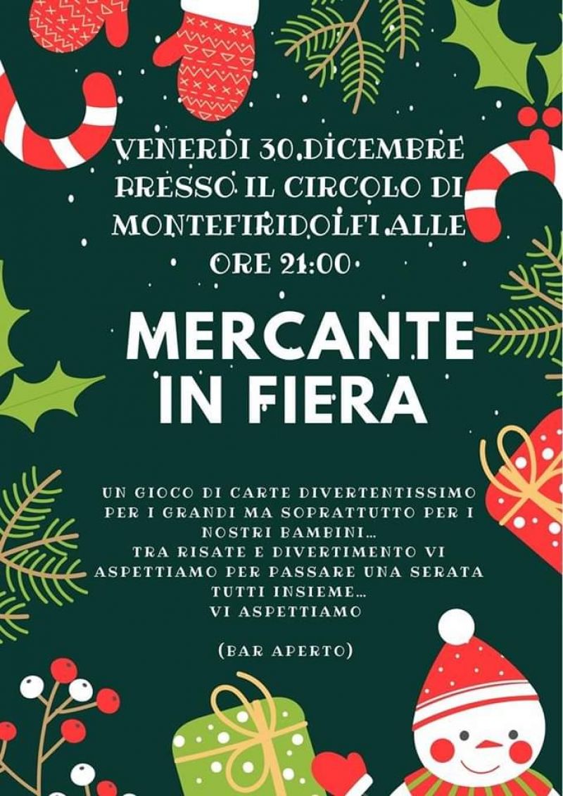 Mercante in Fiera - Circolo Acli Montefiridolfi (FI)