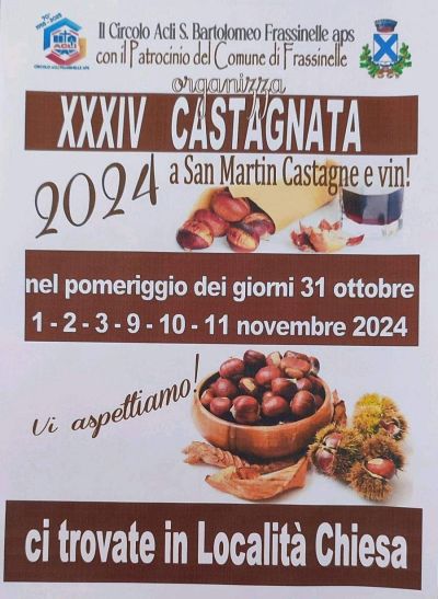 Castagnata 2024 - Circolo Acli Frassinelle (RO)