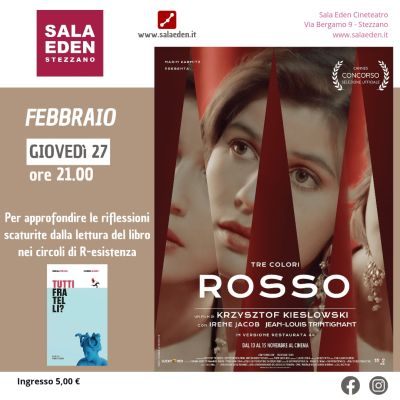 Proiezione film "Tre colori: Rosso" - Circolo Acli Stezzano (BG)