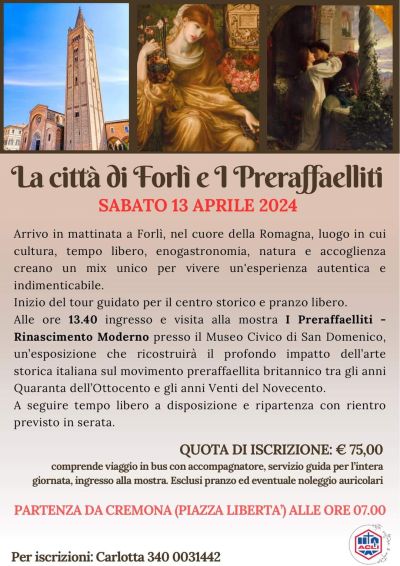 La città di Forlì e I Preraffaelliti - Acli Cremona (CR)