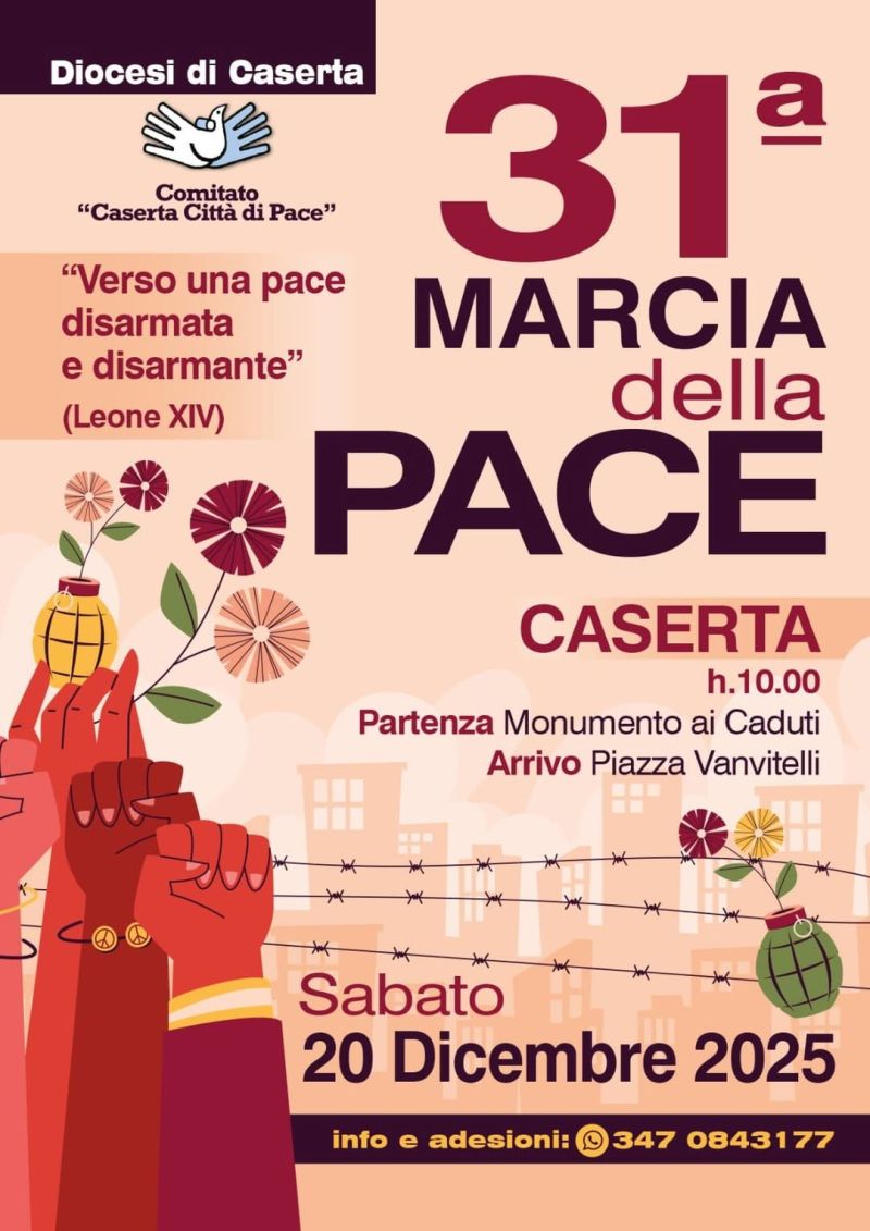 31ª Marcia della Pace - Caserta - Acli Caserta (CE)