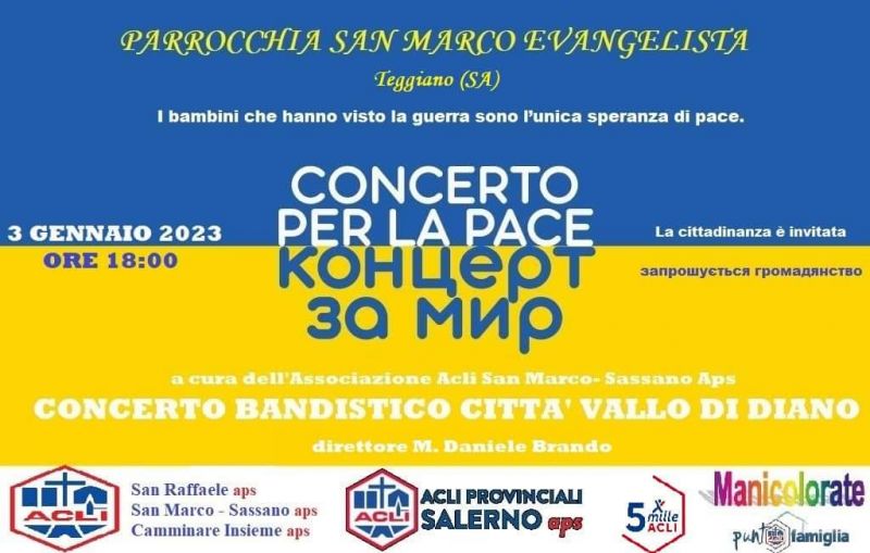 Concerto per la Pace - Acli Salerno (SA)