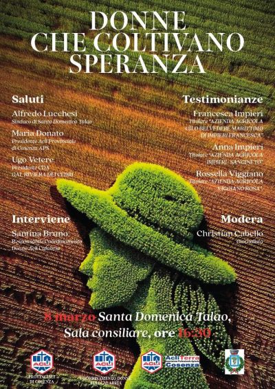 Donne che coltivano speranza - Acli Cosenza, Coordinamento Donne Acli Calabria e Acli Terra Cosenza (CS)