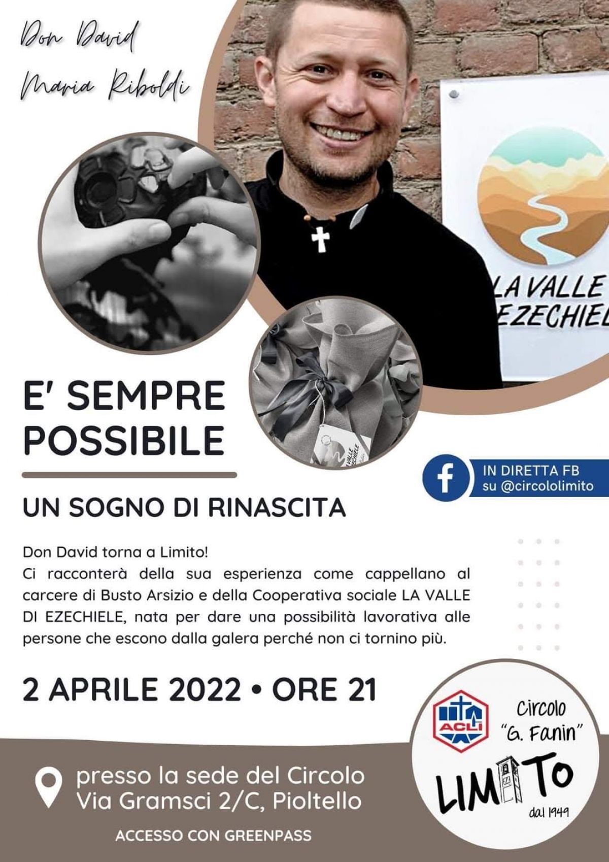 É sempre possibile un sogno di rinascita - Circolo Acli Fanin Limito (MI)