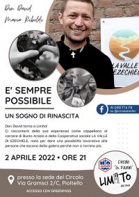 É sempre possibile un sogno di rinascita - Circolo Acli Fanin Limito (MI)