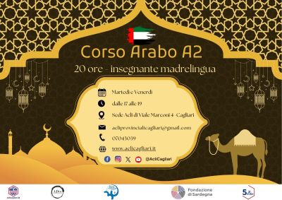 Corso Arabo A2 - Cagliari (CA) - Acli Cagliari (CA)