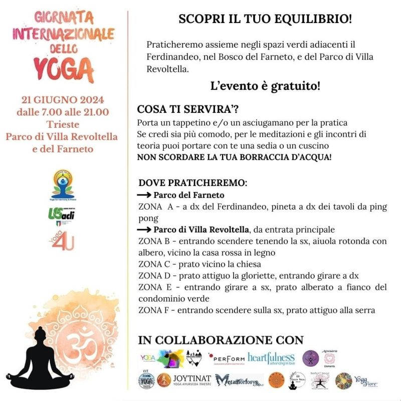 Giornata Internazionale dello Yoga - US Acli Trieste (TS)