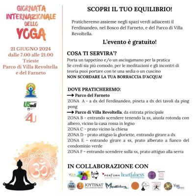 Giornata Internazionale dello Yoga - US Acli Trieste (TS)