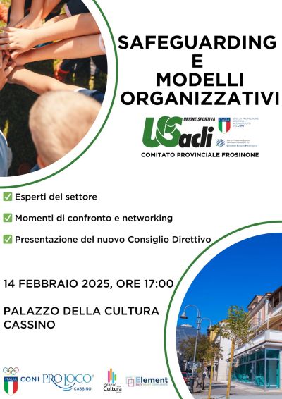 Safeguarding e modelli organizzativi - Acli Frosinone (FR)