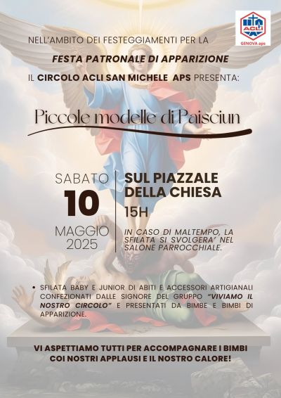 Piccole modelle di Paisciun - Circolo Acli San Michele (Genova)