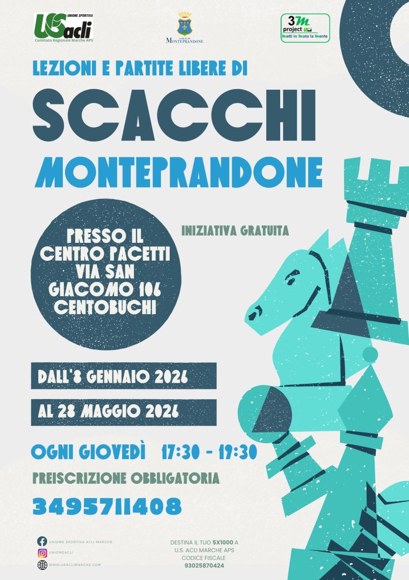 SCACCHI A MONTEPRANDONE