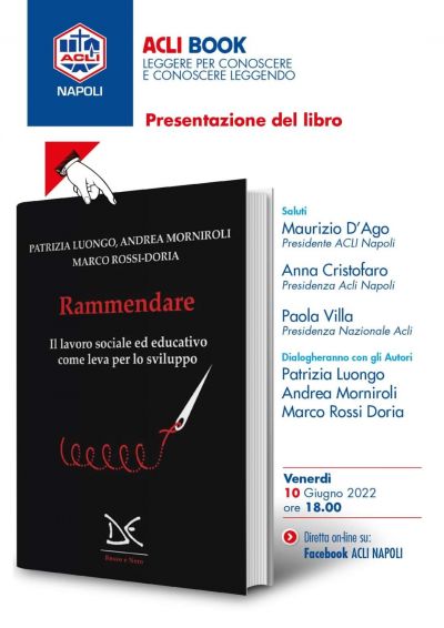 Presentazione del libro &#039;Rammendare&#039; - ACLI Napoli (NA)
