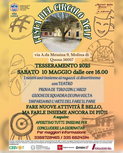 Festa del Circolo - Acli Pisa e Lucca (PI)