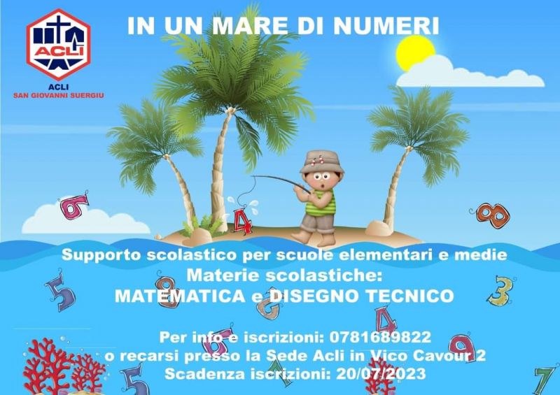 In un mare di numeri - Circolo Acli San Giovanni Suergiu (CA)