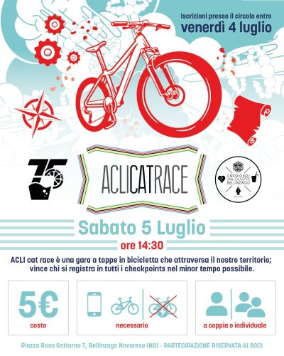 Acli Cat Race - Bellinzago Novarese (NO) - Circolo Acli Bellinzago (NO)