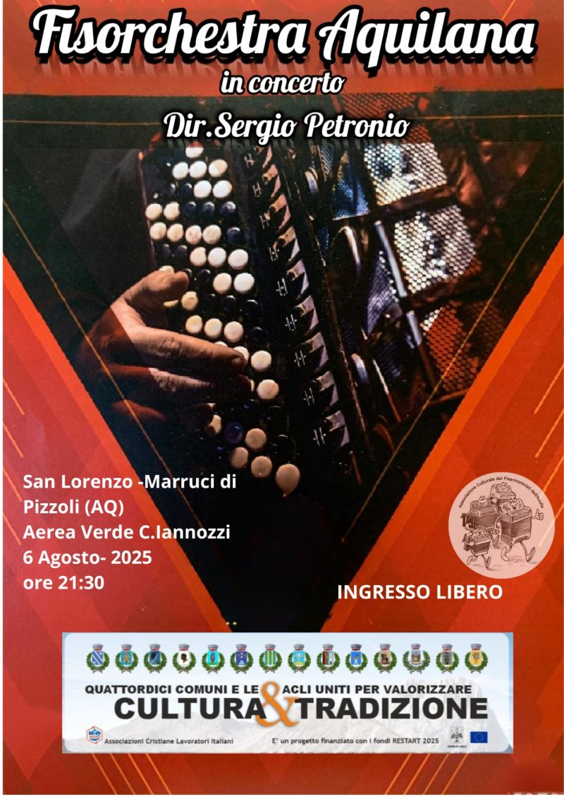 Fisorchestra Aquilana - San Lorenzo-Marruci di Pizzoli (AQ) - Acli L'Aquila (AQ)