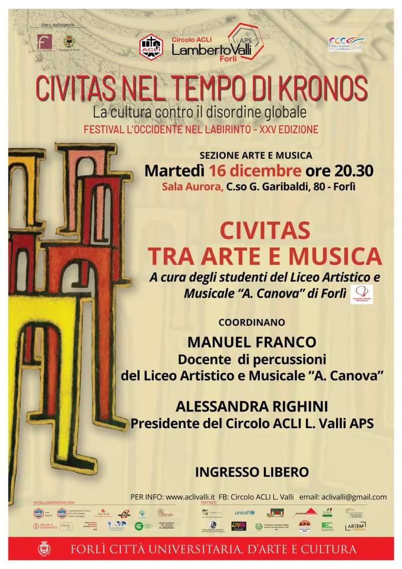 Civitas tra arte e musica - Forlì - Circolo Acli Lamberto Valli (FC)