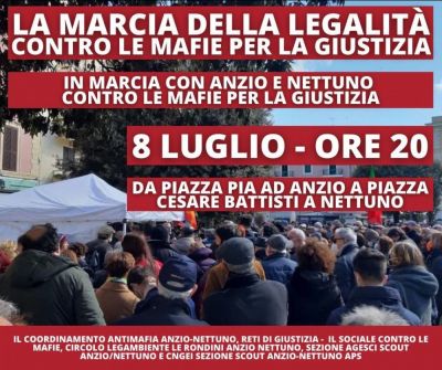In marcia per la legalità - Circolo Acli Anzio (RM)