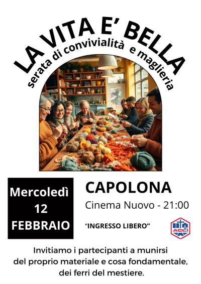 La vita è bella - Circolo Acli Capolona (AR)