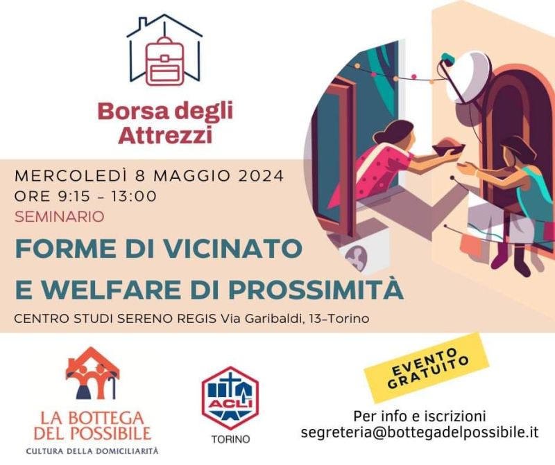 Forme di Vicinato e Welfare di Prossimità - Acli Torino (TO)