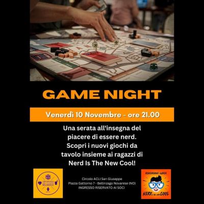 Game Night - Circolo Acli Bellinzago (NO)