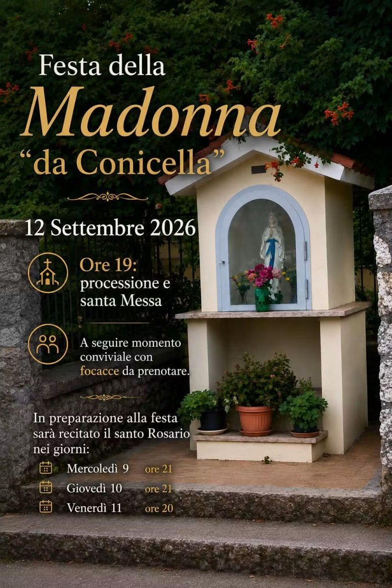 FESTA DELLA MADONNA "DA CONICELLA" - CIRCOLO ACLI FIEGO (CS)