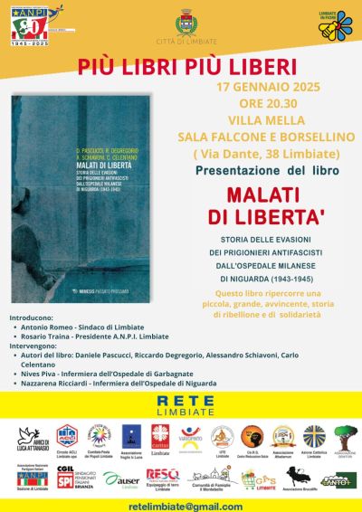 Presentazione del libro "Malati di Libertà" - Circolo Acli Limbiate (MI)