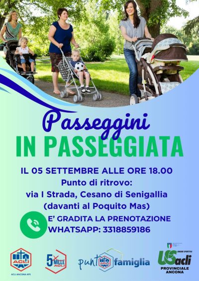 Passeggini in Passeggiata - Cesano di Senigallia - Acli Ancona (AN)
