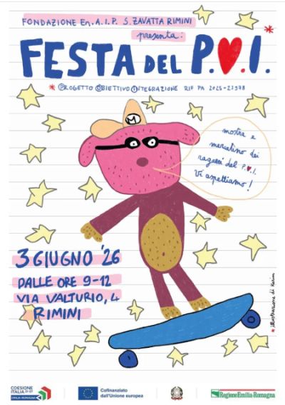 FESTA DEL P.O.I. (PROGETTO OBIETTIVO INTEGRAZIONE) - MOSTRA E MERCATINO DEI RAGAZZI DEL P.O.I. - RIMINI (RN) - ENAIP RIMINI (RN)