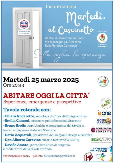 Abitare oggi la città - Circolo Acli Stezzano (BG)