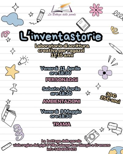 L'inventastorie - Ass. "La Bottega delle parole" aff. Acli Napoli (NA)
