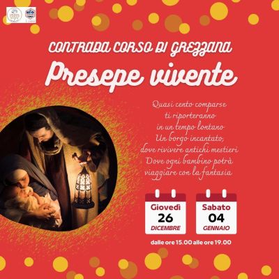 Presepe vivente - Circolo Acli il Corso (VR)