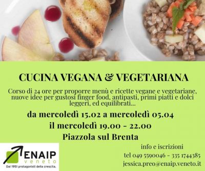 Cucina vegana e vegetariana - Enaip Veneto