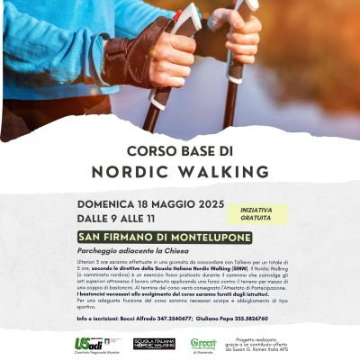 Corso base di Nordic Walking - US Acli Marche
