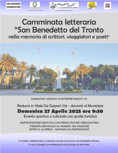 Camminata letteraria "San Benedetto del Tronto" - US Acli Marche