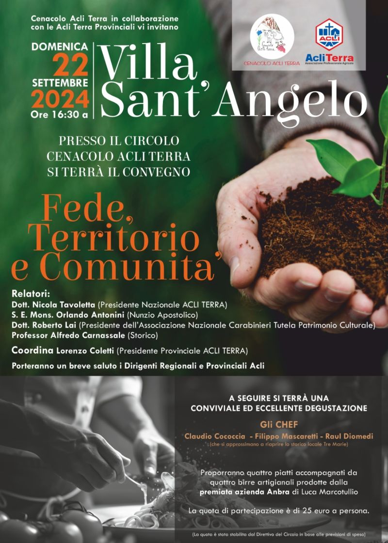 Fede, Territorio e Comunità - Acli Terra L'Aquila (AQ)