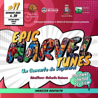 Epic Marvel Tunes: Un Concerto da Supereroi - Circolo Acli Elmas (CA)