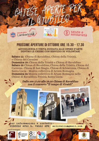 Chiese aperte per il Giubileo - Forlì - Circolo Acli Lamberto Valli (FC)