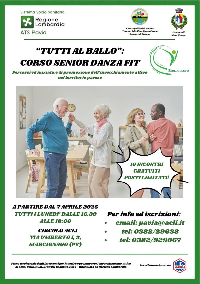 Tutti al ballo - Circolo Acli Marcignago e Acli Pavia (PV)