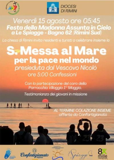 S. Messa al Mare per la Pace nel Mondo - Rimini - Acli Rimini (RN)