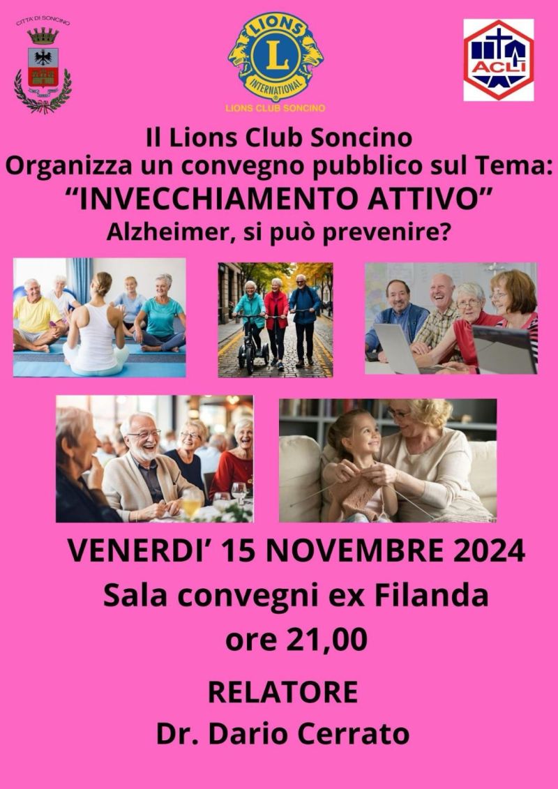 Invecchiamento attivo - Circolo Acli Crema (CR)