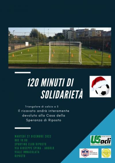 120 Minuti di solidarietà - Acli Catania (CT)