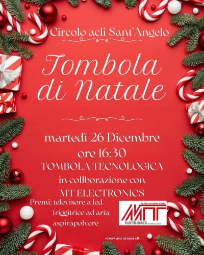 Tombola di Natale -  Circolo Acli Sant&#039;Angelo di Senigallia (AN)