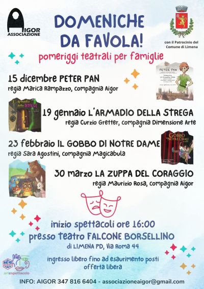 Domeniche da favola: La zuppa del coraggio - Acli Arte e Spettacolo Padova (PD)