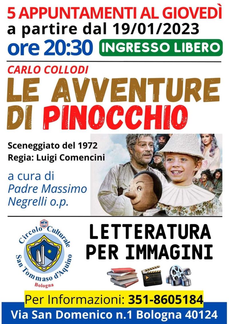Le avventure di Pinocchio - Circolo Acli San Tommaso d&#039;Aquino (BO)