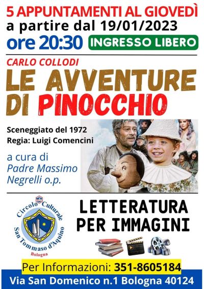 Le avventure di Pinocchio - Circolo Acli San Tommaso d&#039;Aquino (BO)