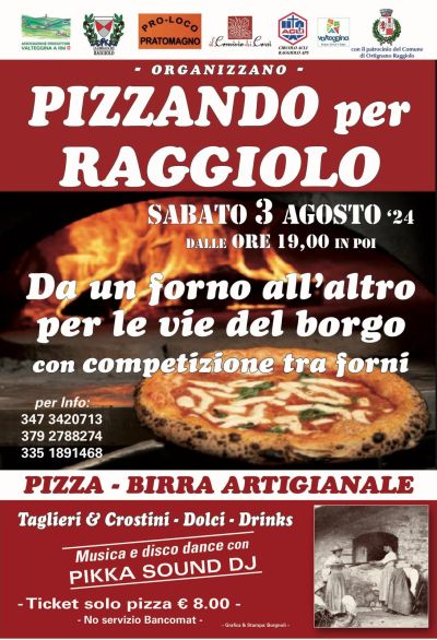 Pizzando per Raggiolo - Circolo Acli Raggiolo (AR)