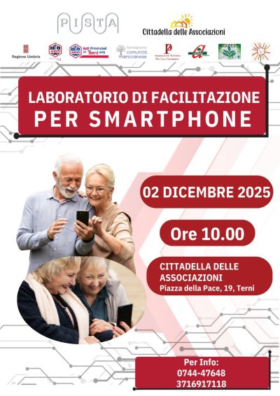 Laboratorio per facilitazione per smartphone - Terni - Acli Terni (TN)